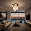 Luxus Kronleuchter Designer Deckenlampe für Wohnzimmer & Schlafzimmer
