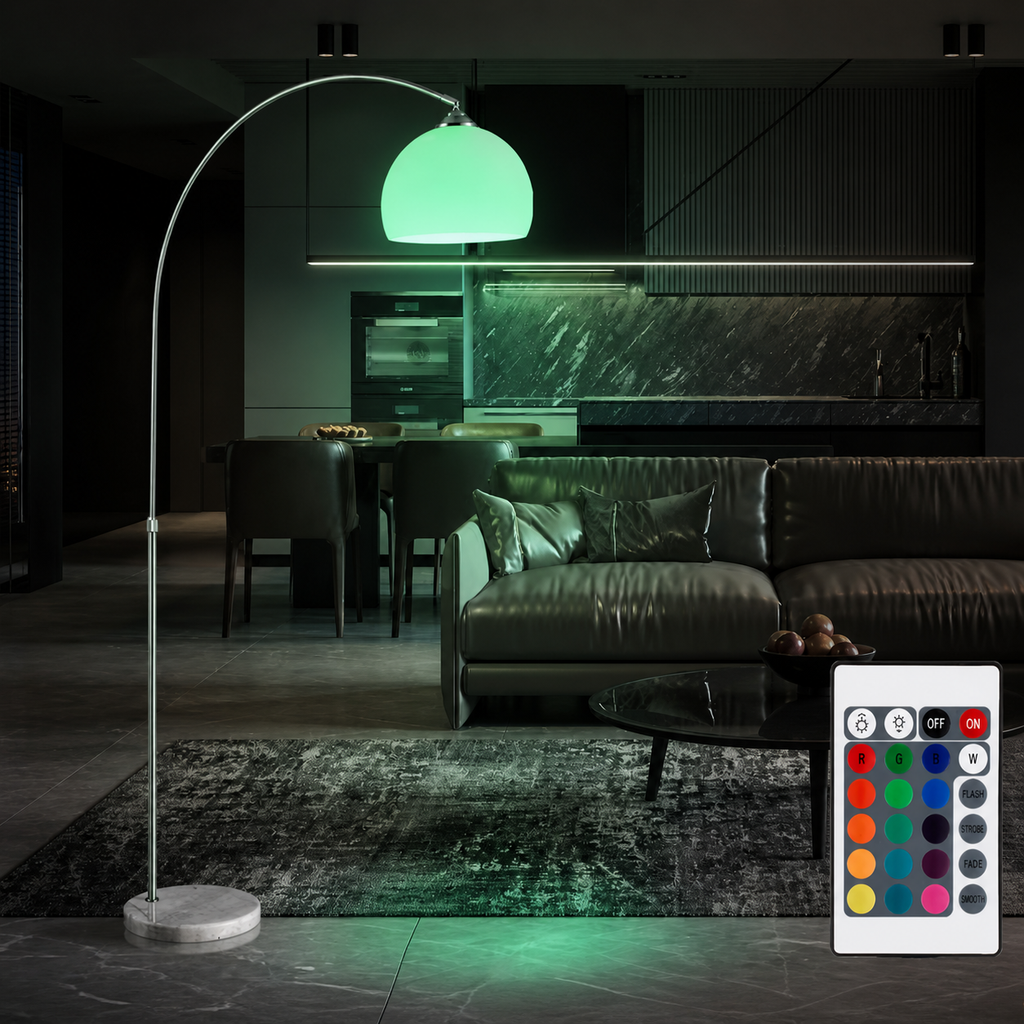 LED Stehlampe RGB Dimmbare Lampe für Wohnzimmer & Kinderzimmer