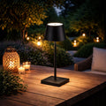 LED Lampe Akku Stehlampe für Wohnzimmer - Aufladbare Kabellose Dimmbare Moderne Lampe