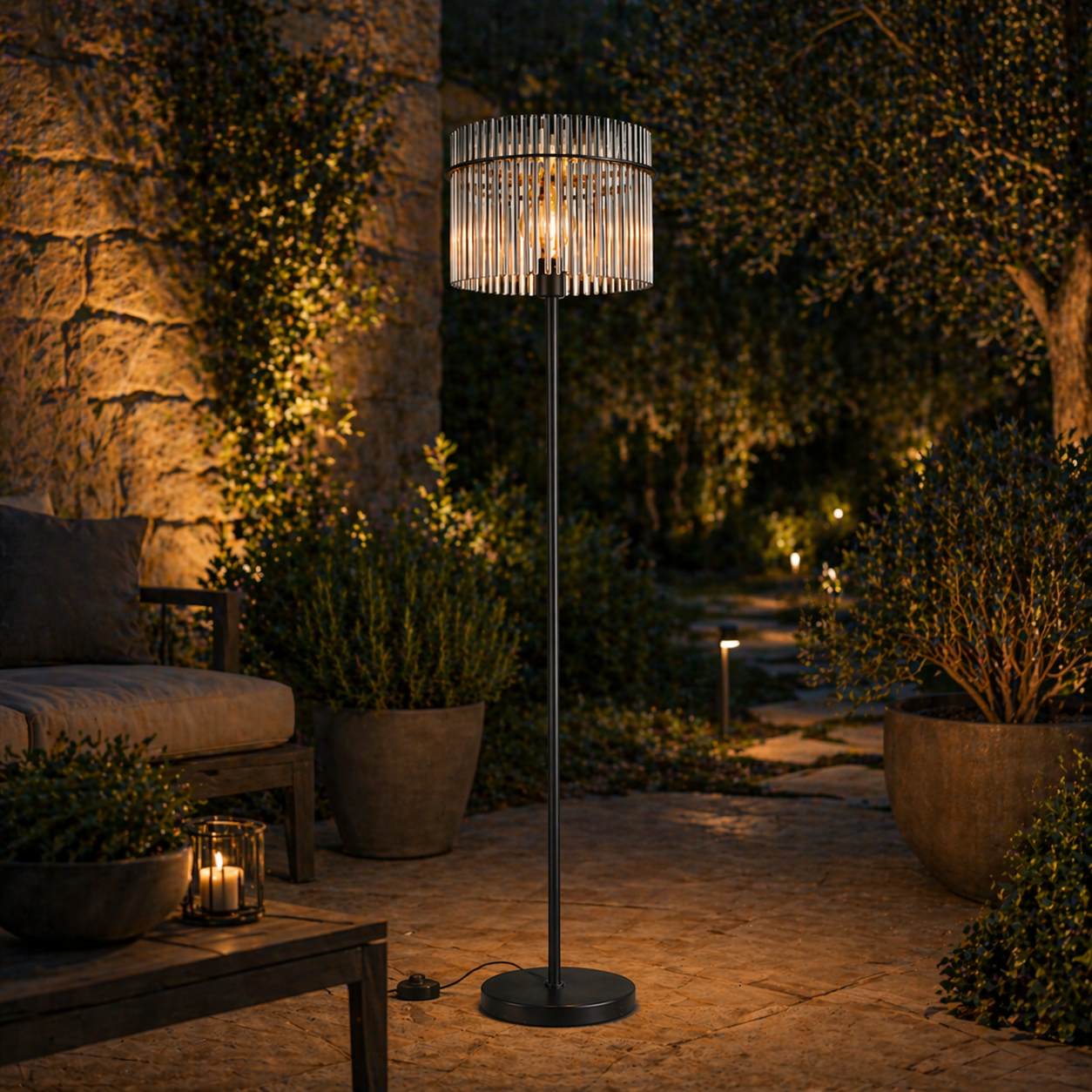Luxus Stehlampe Moderne Stehleuchte für Wohnzimmer & Schlafzimmer
