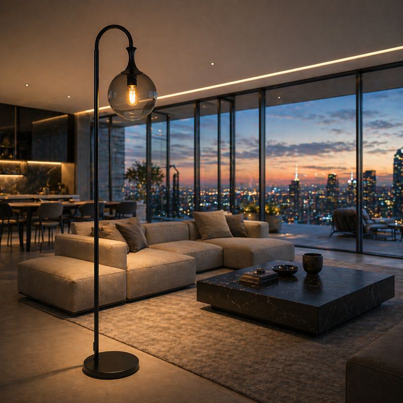 Moderne Stehlampe Designer Stehleuchte für Wohnzimmer